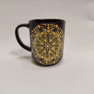 Skodelica za čaj - Črno sonce