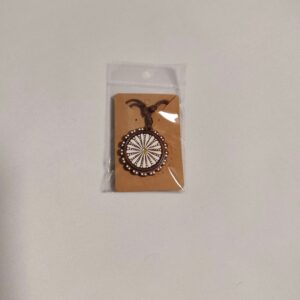 Verižica z mandalo in kristalčkom